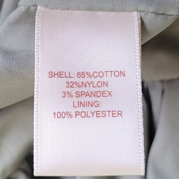 Camila Coelho Sage Green Midi Dress Bubble Hem Basque Waist Open Back Modern M - Picture 12 of 14